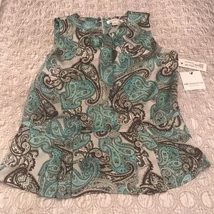 Liz Claiborne sleeveless top